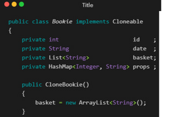 java code example
